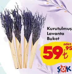 KURUTULMUŞ LAVANTA BUKET